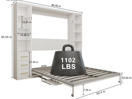 Multifunctional Vertical Murphy Wall Bed