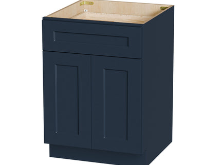 Shaker Base Cabinet With Soft-Close Drawer & Double Doors, Adjustable Shelf
