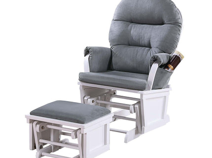 Glider Chair With Ottoman