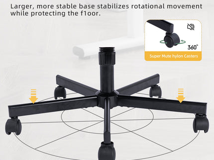 Criss Cross Office Chair With Adjustable Height, Ergonomic Design