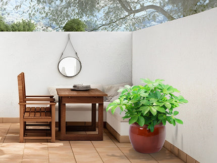 3 Pieces Ceramic Flowerpot, Planter For Patio, Garden Or Windowsills