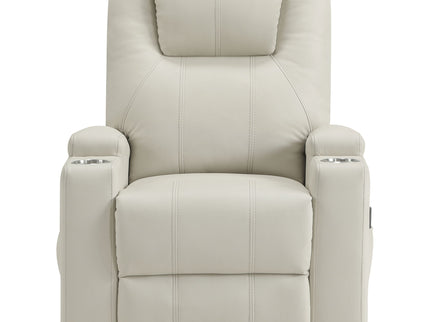 Macklin - Power Lift Massage Recliner With Heat And Dual Cupholders