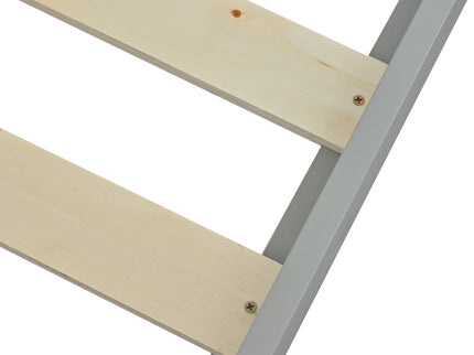 Bunk Bed With Ladder, And Safety Guard Rails