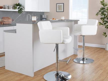Stout - Contemporary Adjustable Barstool With Swivel