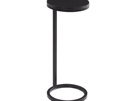 Yancey - Round Accent Table - Antique Bronze