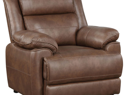 Worthington - Padded Arm Accent Chair - Dark Brown