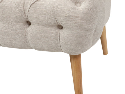 Comfy 3 Seat Sofa With Wooden Legs, For Living Room And Study