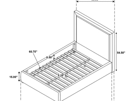 Brandon - Upholstered Platform Bed