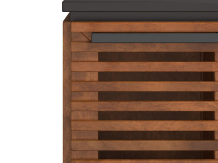 Chairside Table - Black / Bourbon