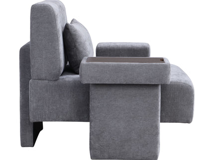 Modern Oversized Armchair With Soft Cushion For Living Room