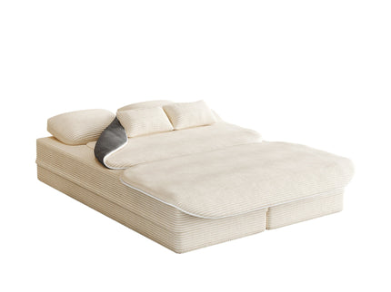 2 In 1 Foldable Sofa Bed With Multi Functional Blanket
