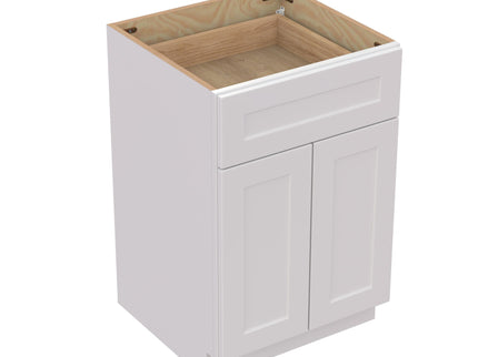 Shaker Base Cabinet With Soft-Close Drawer & Double Doors, Adjustable Shelf