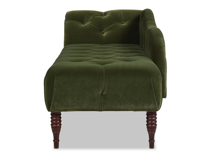Samuel - Tufted Roll Arm Chaise Lounge