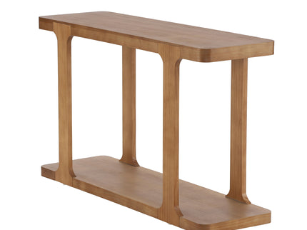 Console Table & Bottom Shelf - Walnut