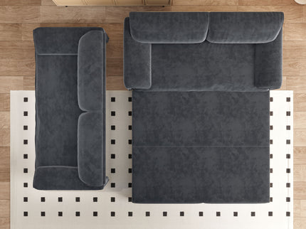 Queen Pull Out Sofa Bed With Side Storage