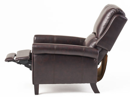 Memphis - Standard Recliner Club Chair - Burgundy