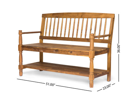 Imperial - Bench With Built In Shelf