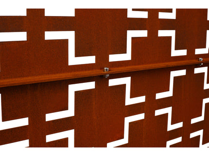 Outdoor & Indoor Metal Privacy Freestanding Decorative Screen