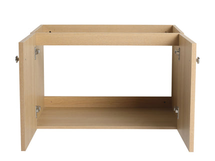 Modern Wall Mounted Bathroom Vanity With Soft Closing Doors