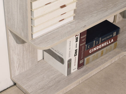 L-Shaped Corner Bookshelf