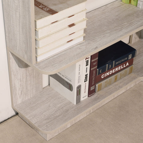 L-Shaped Corner Bookshelf