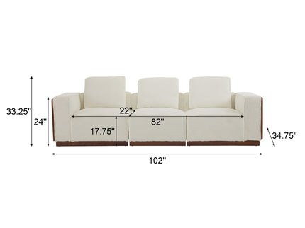 Chita - Modular Sectional Sofa, 3 Seater - Beige