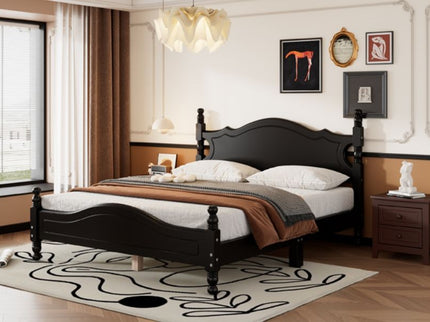Platform Bed Frame With Slat Support