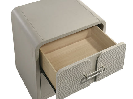 Aria - 2 Drawer Nightstand - Beige