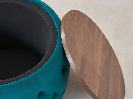 Nesting Ottomans 2 Piece With Tray, 4 In 1 Function