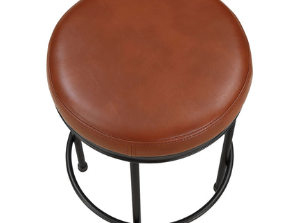 Michael - Backless Counter Height Stool - Caramel