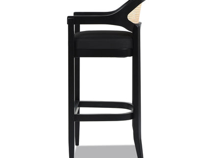 Americana - Mid-Century Modern Cane Back Counter Stool