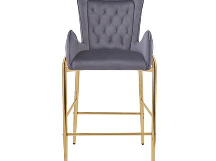 Fabric Counter Height Bar Stools (Set of 2)