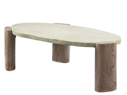 Dayana - Coffee Table - Oak / Off White