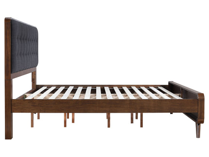 Carson Carrington - Platform Bed With Tufted Upholstery