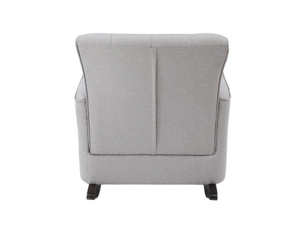 Denzell - Rocking Chair - Light Gray