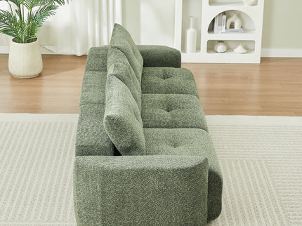 3 Seater With Thickened Armrests Sofa For Living Room