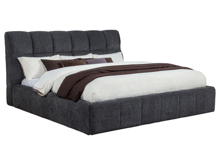 Branson - Platform Bed With Tufted Headboard