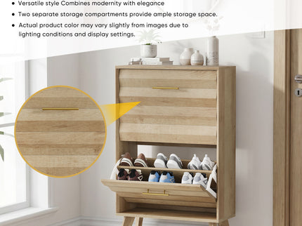 Flip Top Shoe Cabinet