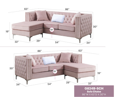 Paige - Sofa Chaise