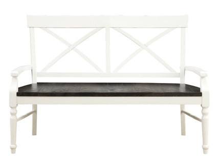 Mountina - Bench - Brown / White