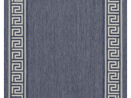 Sunshine - 5'3" X 7'3" Polypropylene Indoor, Outdoor Area Rug - Blue