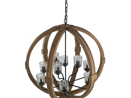 Chandelier, Hanging Light Fixture With Adjustable Chain For Kitchen, Bulb Not Included