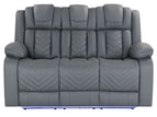 Dark Gray / 2 Pc. Sofa, Loveseat