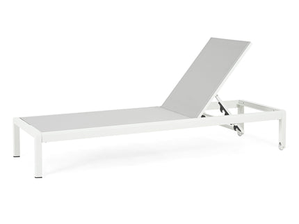 Outdoor Patio Chaise Lounge With 5 Reclining Positions