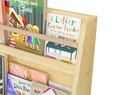 3 Tier Book Shelf, Compact Storage For Bedrooms