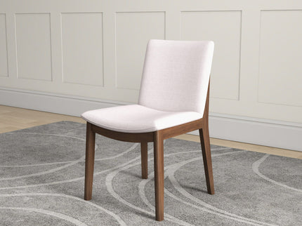 Laura - Mid-Century Modern Solid Wood Dining Chair (Set of 2)