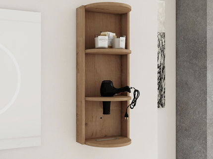 Bathroom Wall Mounted Storage Rack With Float Mounting Design