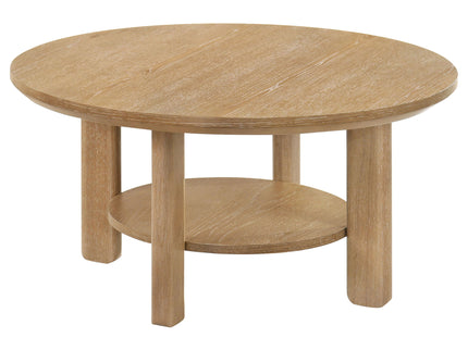 Crispin - 2 Piece Coffee Table Set With Open Shelves