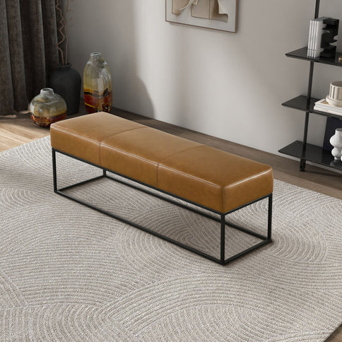 Odessa - Bench - Tan