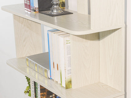 Modern 5 Tier Open Storage Bookcase